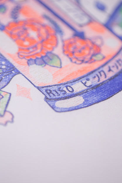Riso - Tinta rosa