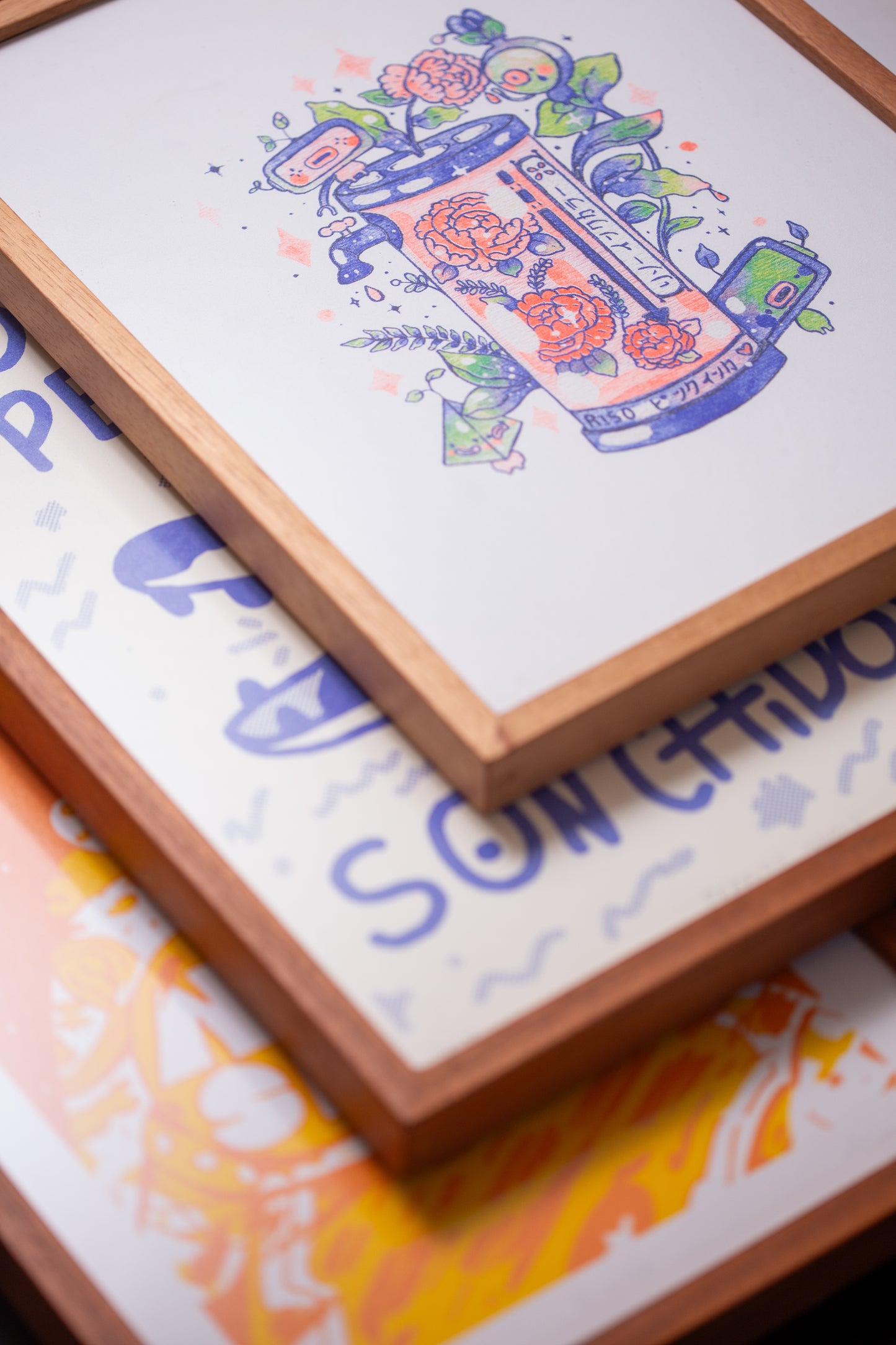 Riso - Tinta rosa